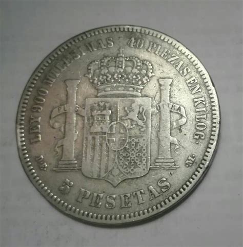 valor numismatico monedas alfonso xii.